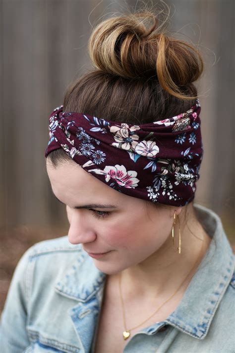 wide fabric headbands|extra wide headbands for women.